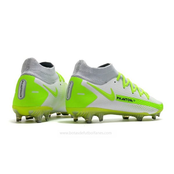 Nike Phantom Generative Texture Elite DF FG Vit Gul